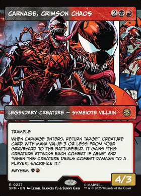 Carnage, Crimson Chaos Borderles...
