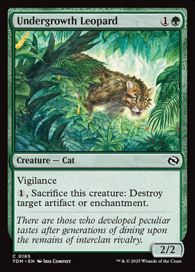 Undergrowth Leopard Tarkir Drago...