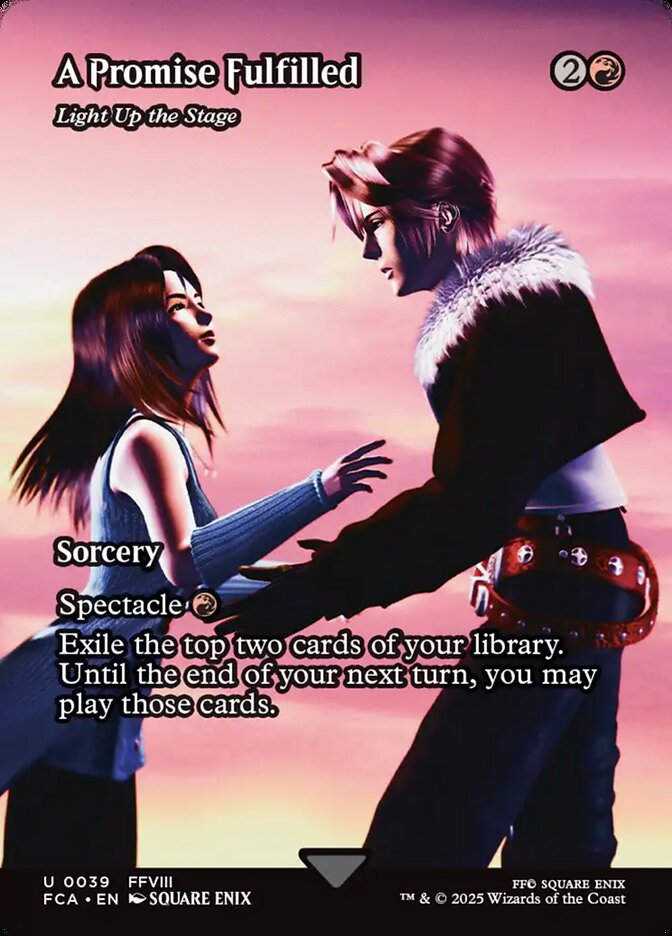 Light Up the Stage Final Fantasy Through The Ages #039 Card Front