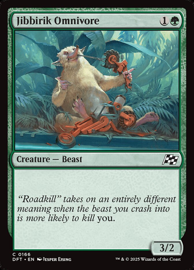 Jibbirik Omnivore Aetherdrift #166
