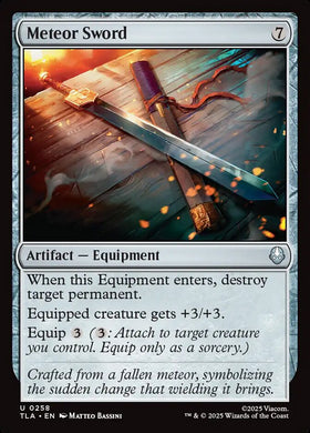 Meteor Sword Avatar The Last Air...