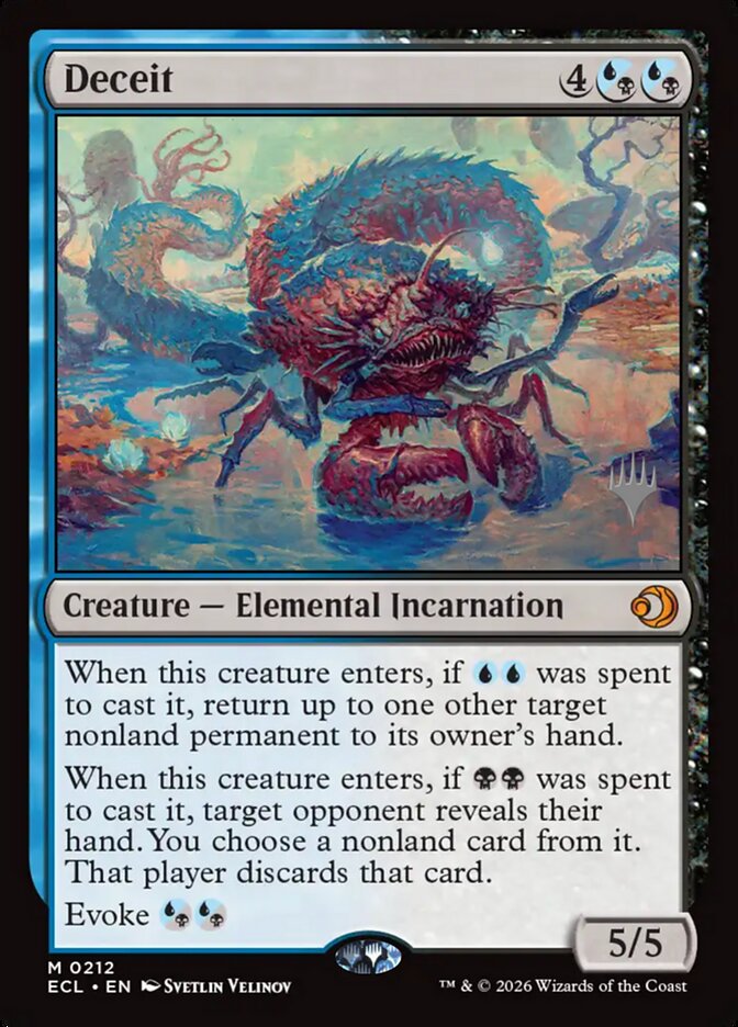 Deceit Lorwyn Eclipsed #212