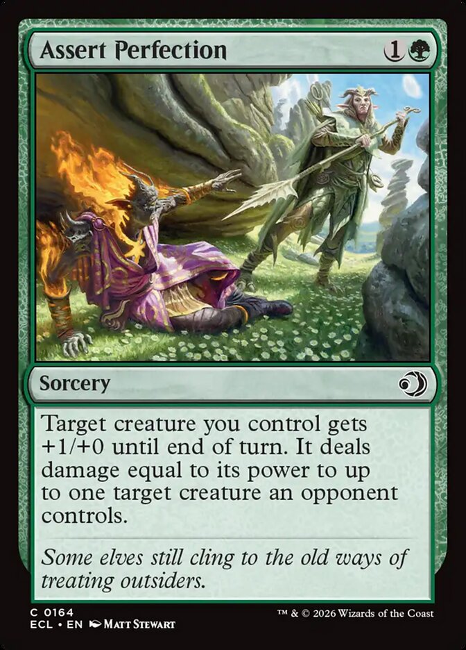 Assert Perfection Lorwyn Eclipsed #164