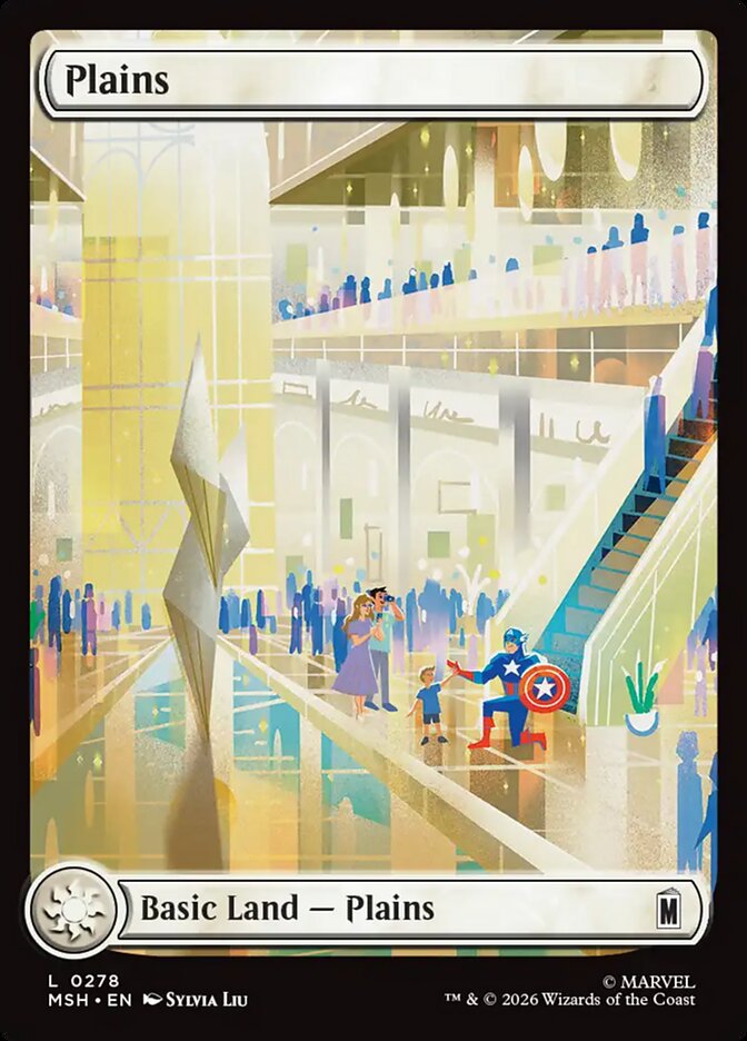 Marvel Superheroes Plains Card Front