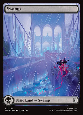 Marvel Superheroes Swamp Card Front