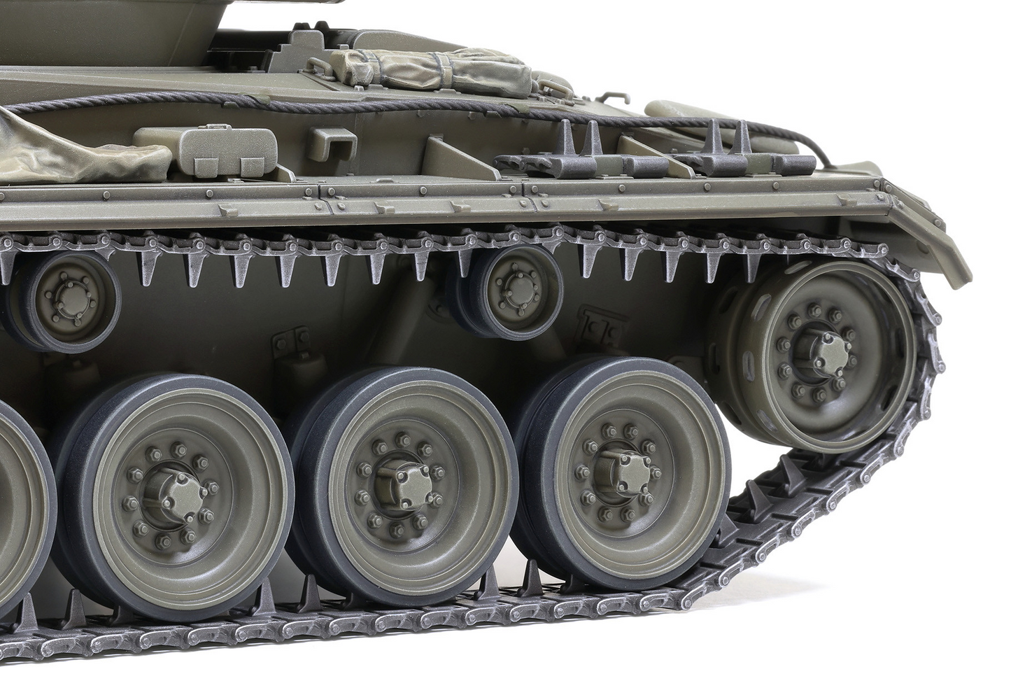Tamiya U.S. Light Tank M24 Chaffee European Theatre -1:35 Scale Plastic Model Kit