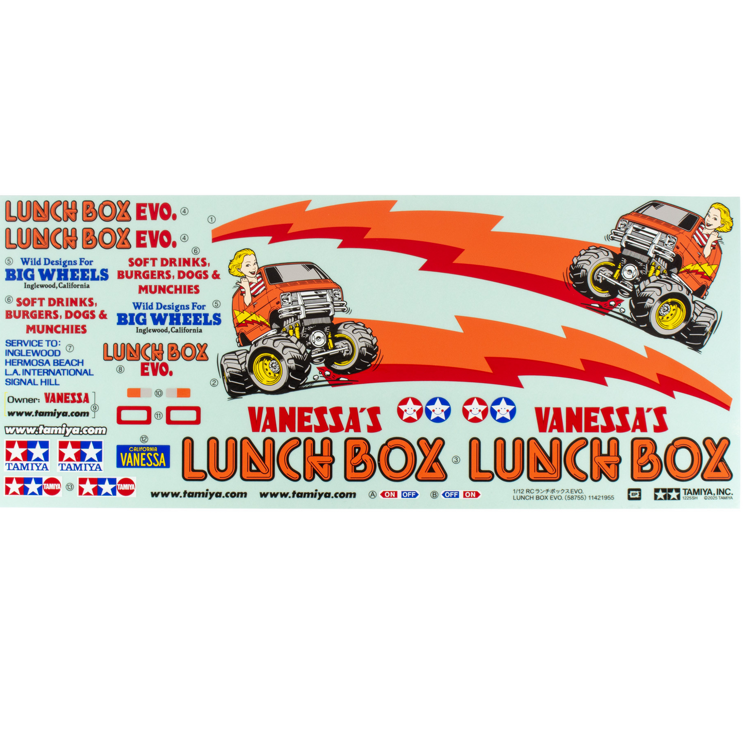 Tamiya Lunch Box Evo CW-01E Chassis -  RC Monster Van
