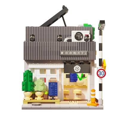 Japanese Summer Breeze Coffee Shop - Cada Brick Kit