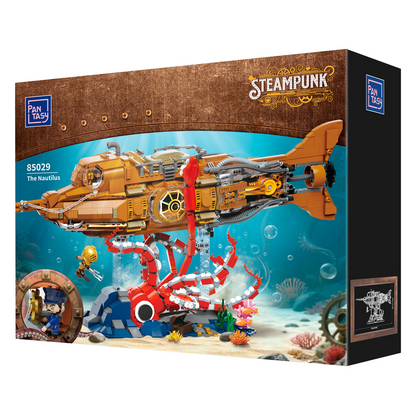 Nautilus Steampunk Submarine - Pantasy Brick Kit