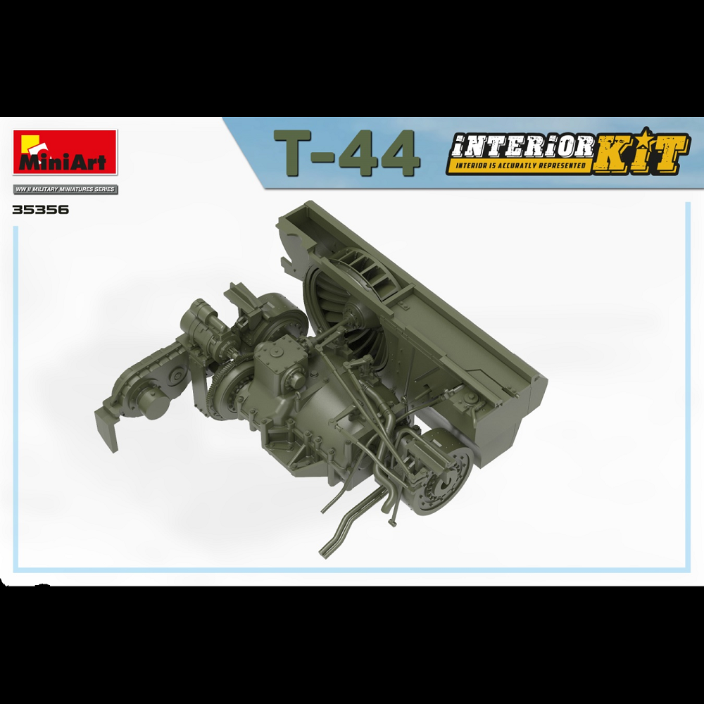 MiniArt T-44 Interior Kit - 1:35 Scale