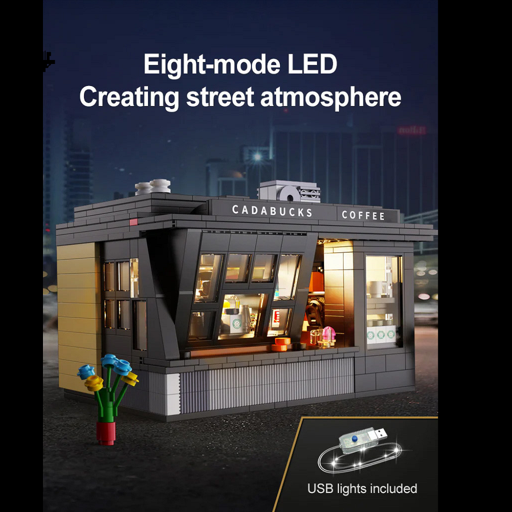 Street Coffee House - Cada Brick Kit
