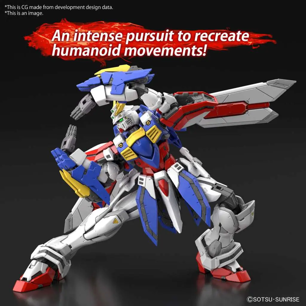 RG God Gundam - Bandai Gundam