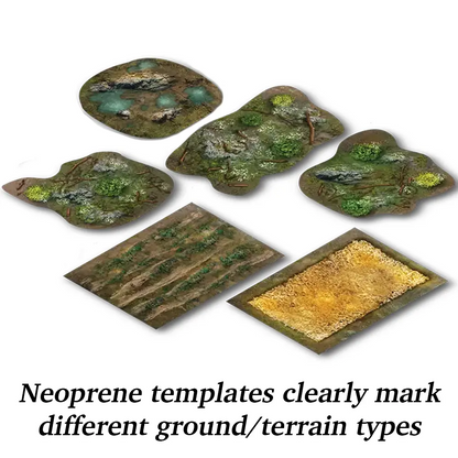 Kings of War Fantasy Battlefield Pack - 28-32mm Scale Terrain Set