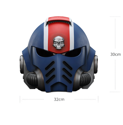 Ultramarines Lieutenant Titus' MkX Helmet