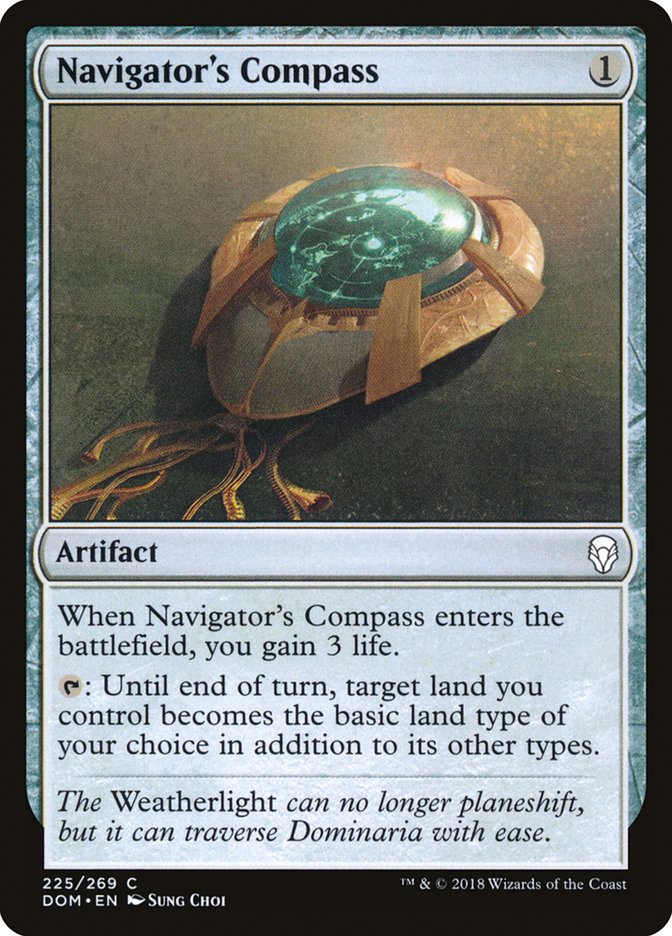 Navigator's Compass Dominaria #225