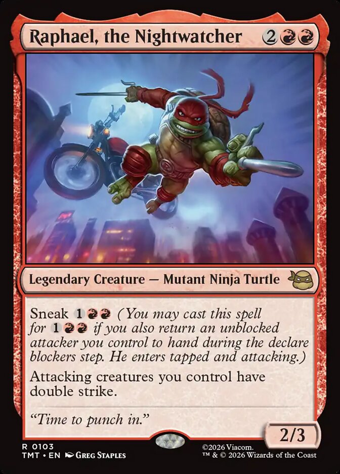 Raphael, the Nightwatcher Teenage Mutant Ninja Turtles #103