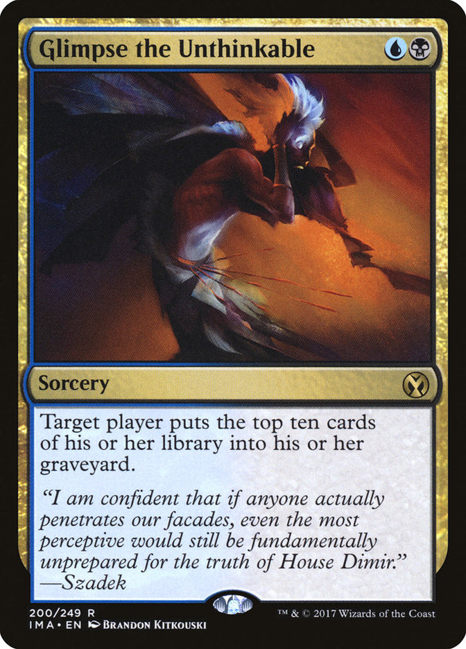 Glimpse the Unthinkable - Iconic Masters #200