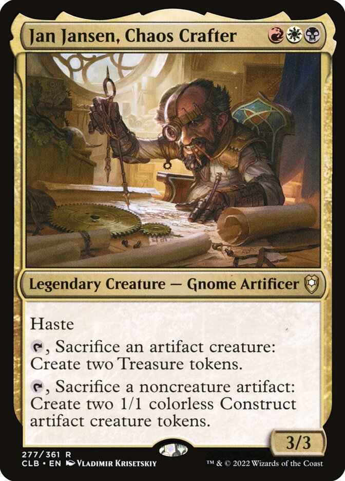 Jan Jansen, Chaos Crafter - Commander Legends #277