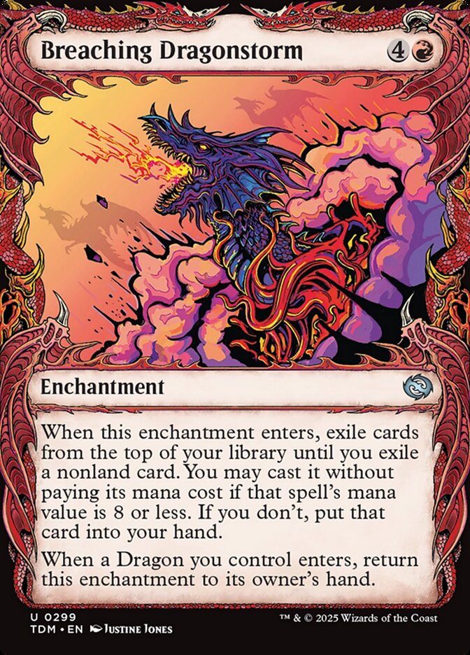 Showcase Breaching Dragonstorm Tarkir Dragonstorm #299