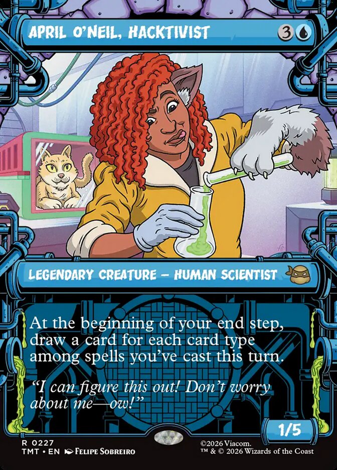 April O'Neil, Hacktivist Sewer Frame #227
