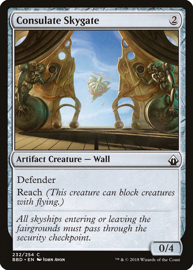 Consulate Skygate Battlebond #232 | Magic! The Gathering Single