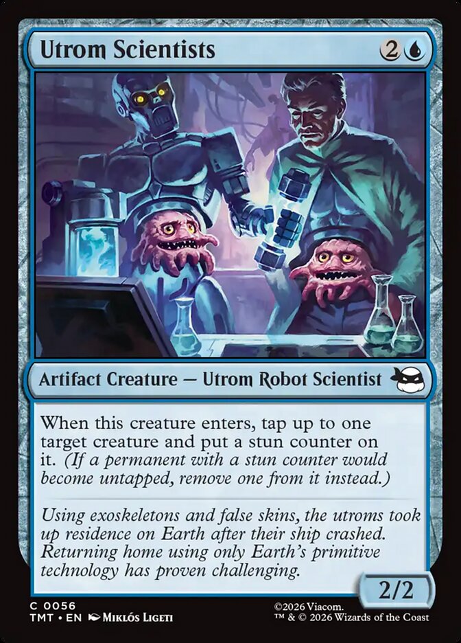 Utrom Scientists Teenage Mutant Ninja Turtles #056