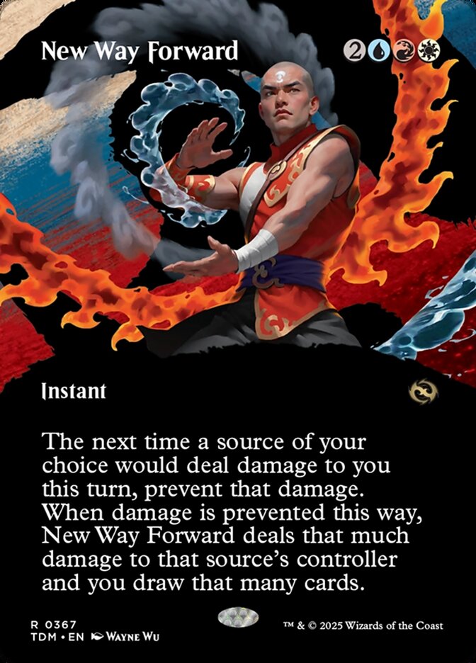 Borderless New Way Forward Tarkir Dragonstorm #367