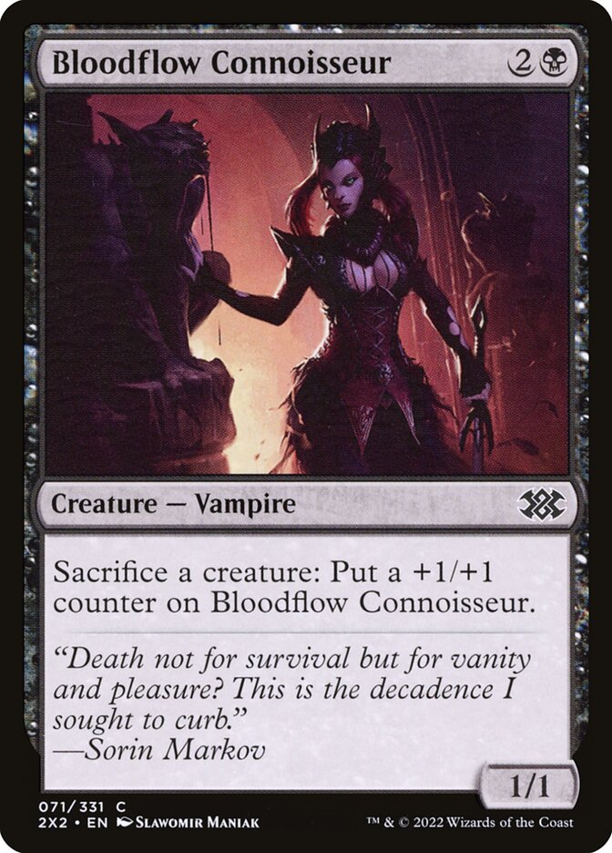 Bloodflow Connoisseur Double Masters 2 #071 | MTG Singles