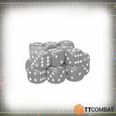 Grey 6mm Dice Set - 20 TT Combat...