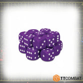 Purple 6mm Dice Set - 20 TT Comb...