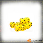 Yellow 6mm Dice Set - 20 TT Comb...
