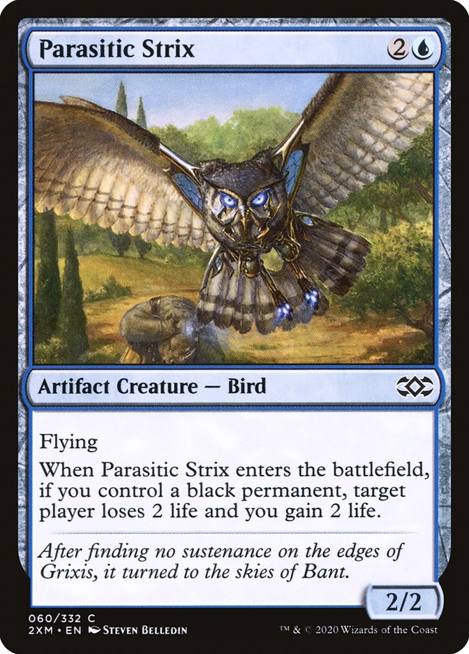 Parasitic Strix Double Masters #060 Card Front