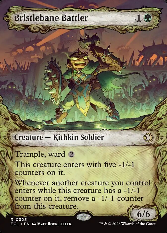 Bristlebane Battler Fable Frame Lorwyn Eclipsed #325