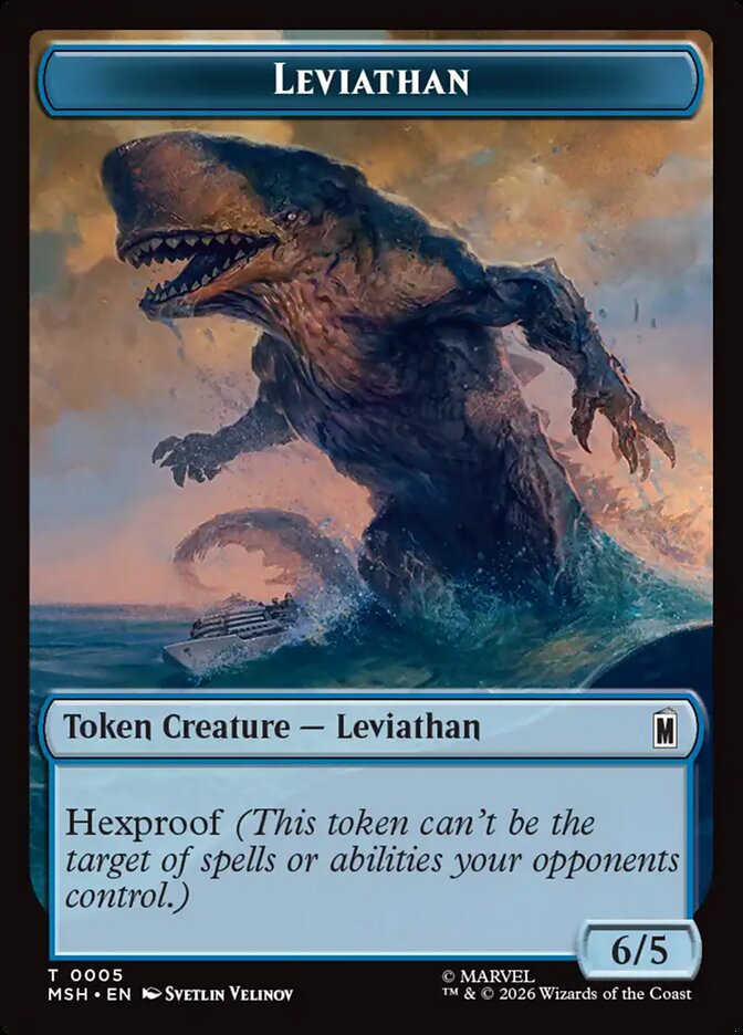 Marvel Superheroes Leviathan Card Front