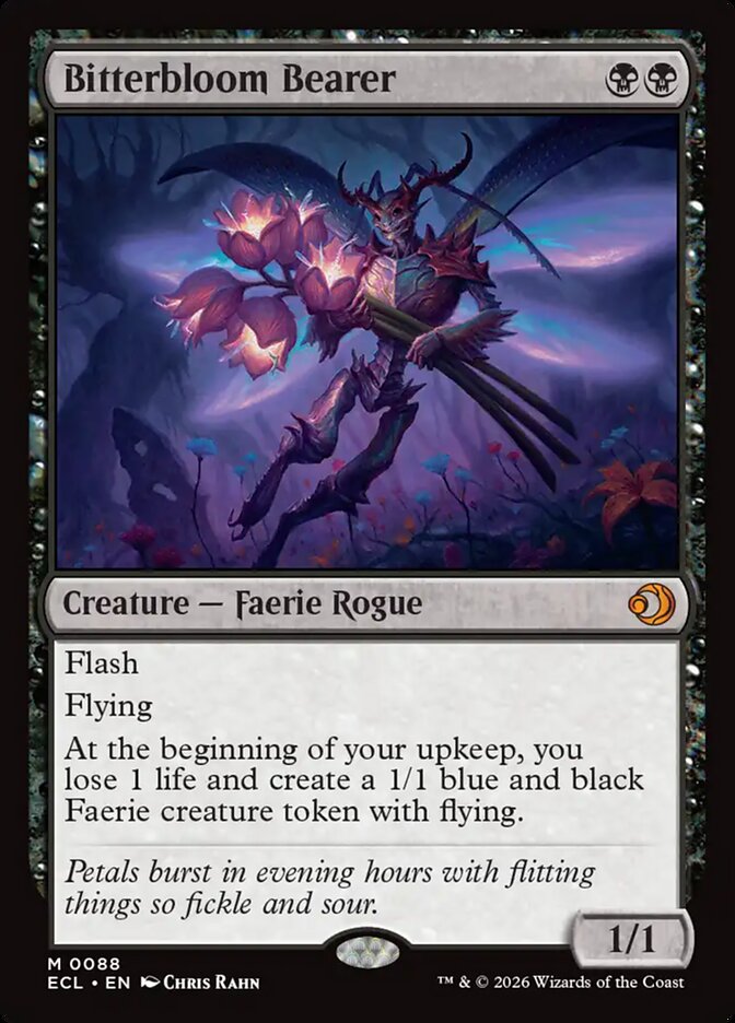 Bitterbloom Bearer Lorwyn Eclipsed #088