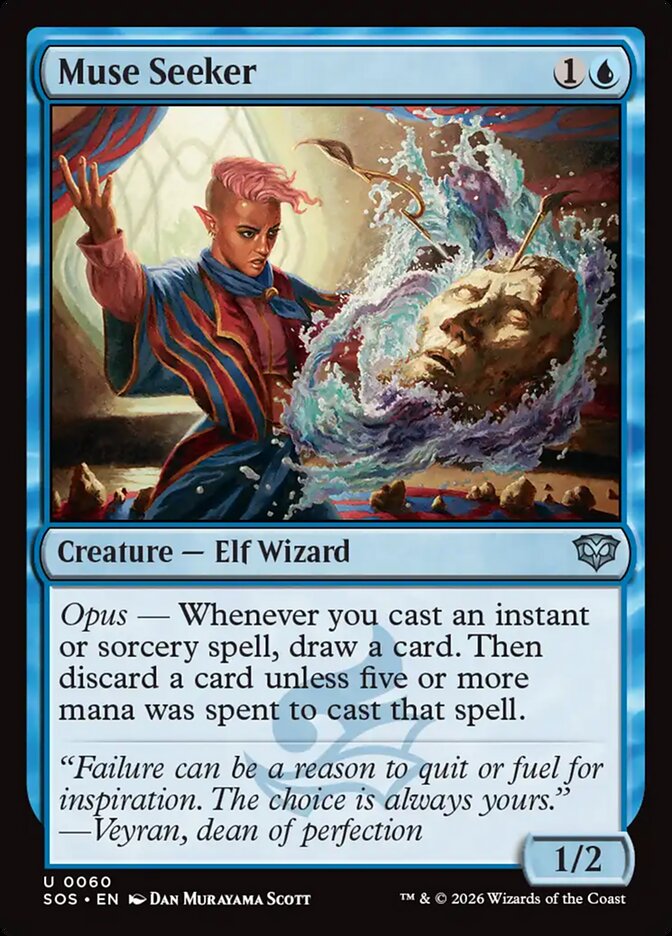 Muse Seeker Secrets of Strixhaven #060Card Front