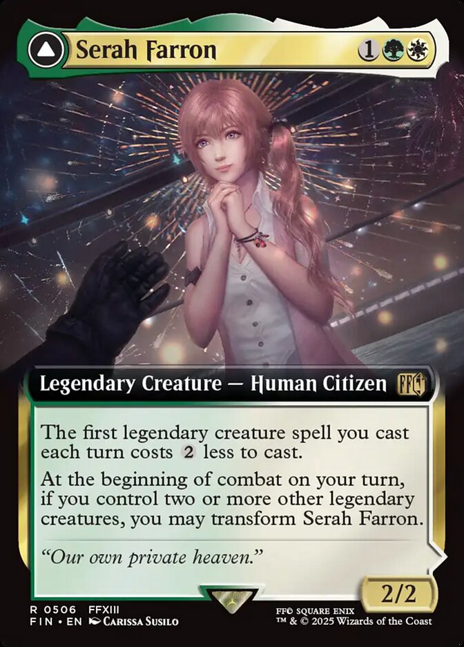 Extended Art Serah Farron // Crystallized Serah Final Fantasy #506