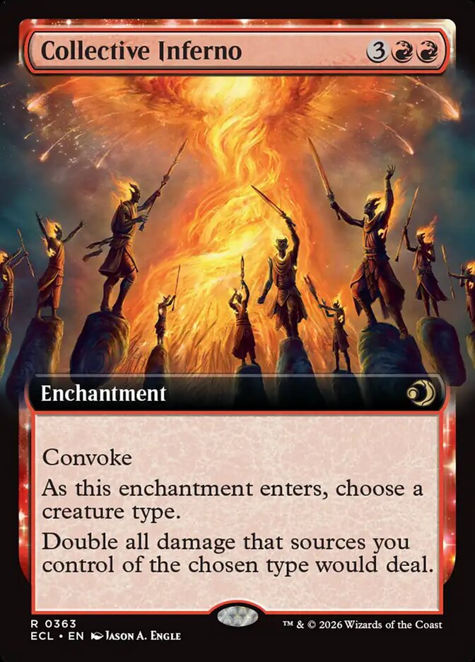 Collective Inferno Extended Art Lorwyn Eclipsed #363