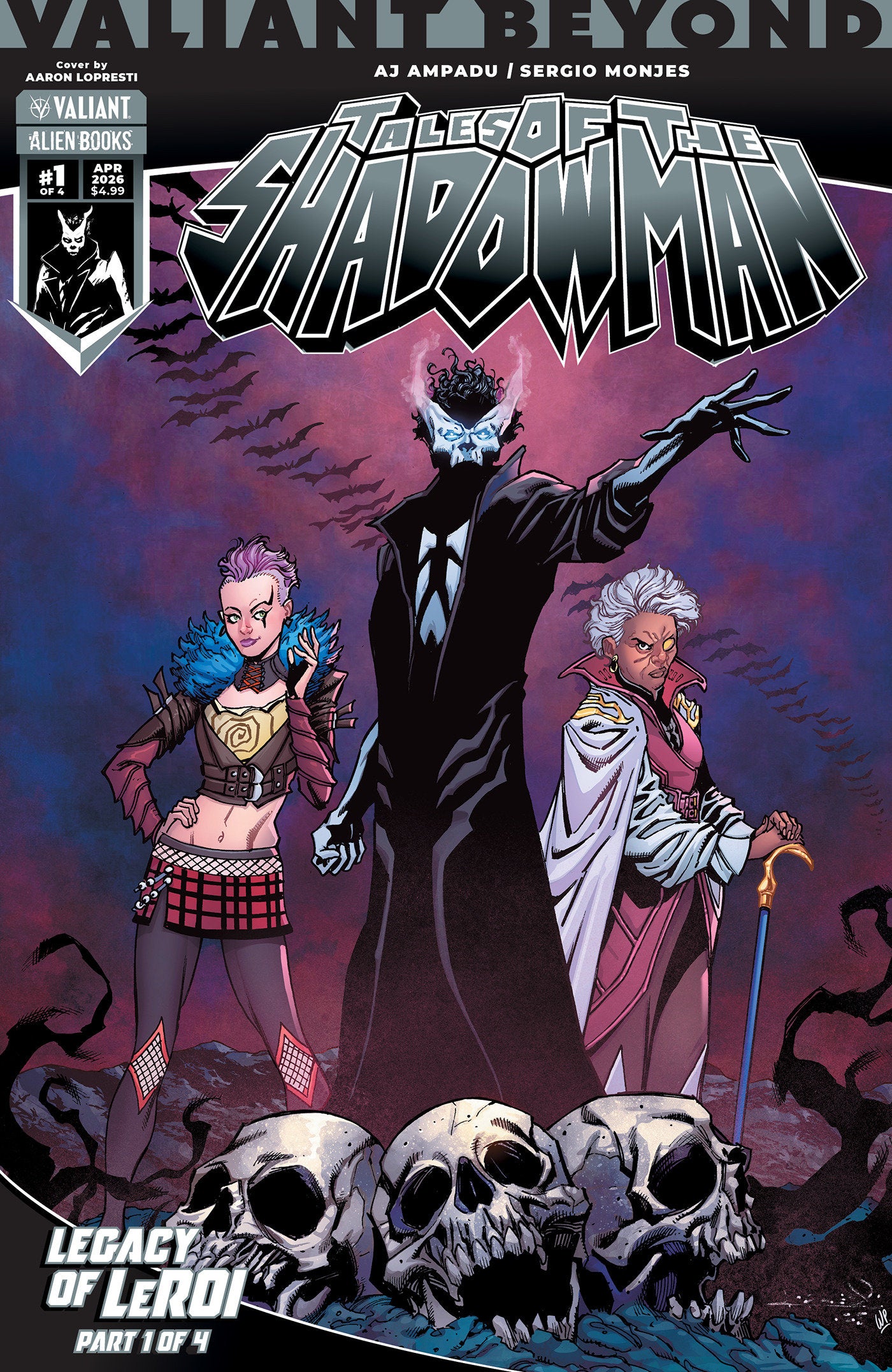 Valiant Beyond: Tales Of The Shadowman #7  Legacy Of Le Roi #1 Cover A (Lopresti)