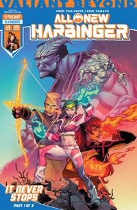 Valiant Beyond: All New Harbinger #4  It Never Stops #1 Cover A (Rocha)