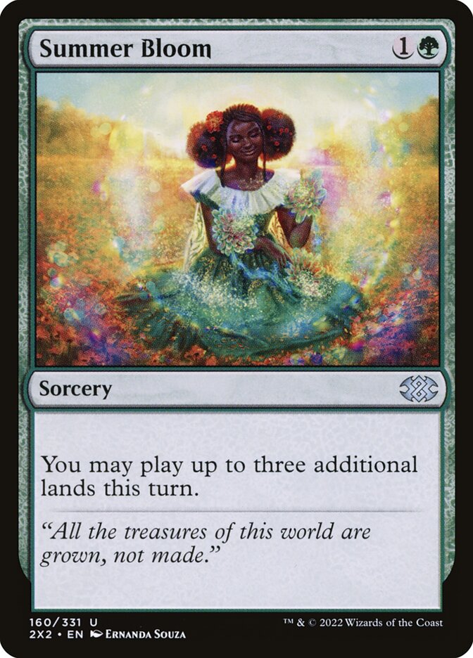 Summer Bloom Double Masters 2 #160 | MTG Singles