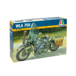 WLA 750 US Motorcycle - Italeri 1:9 Scale Model Kit