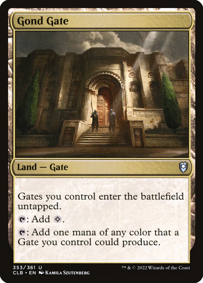 Gond Gate - Commander Legends #353 Card Front