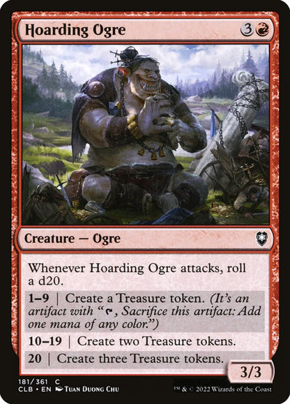 Hoarding Ogre - Commander Legends #181 Card Front