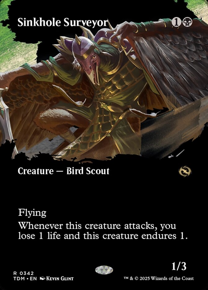 Borderless Sinkhole Surveyor Tarkir Dragonstorm #342