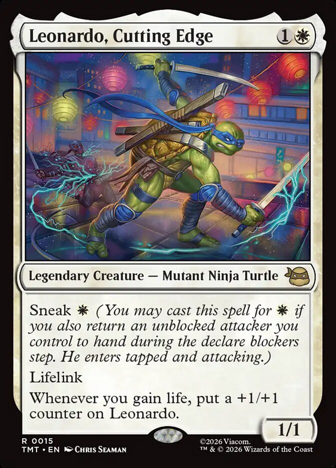 Leonardo, Cutting Edge Teenage Mutant Ninja Turtles #015