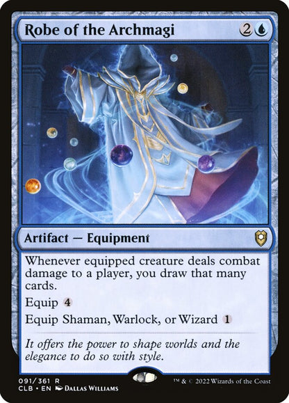 Robe of the Archmagi - Commander Legends #091 Card Front
