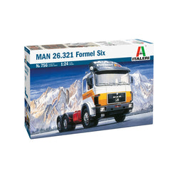 MAN 26.321 Formel Six Truck - Italeri 1/24 Scale Model