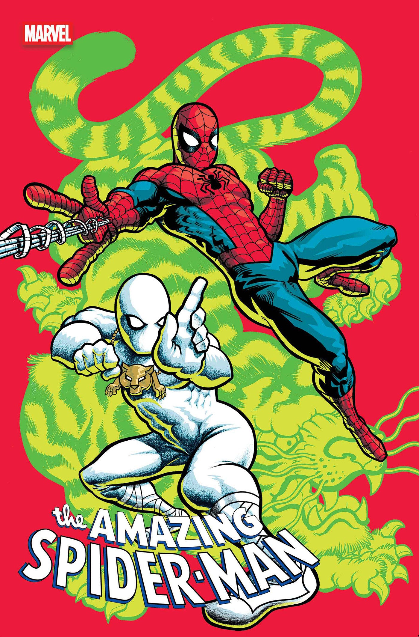 Amazing Spider Man #13 J. Gonzo White Tiger Team Up Variant