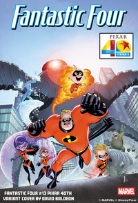 Fantastic Four #13 David Baldeon Pixar 40 Th Variant